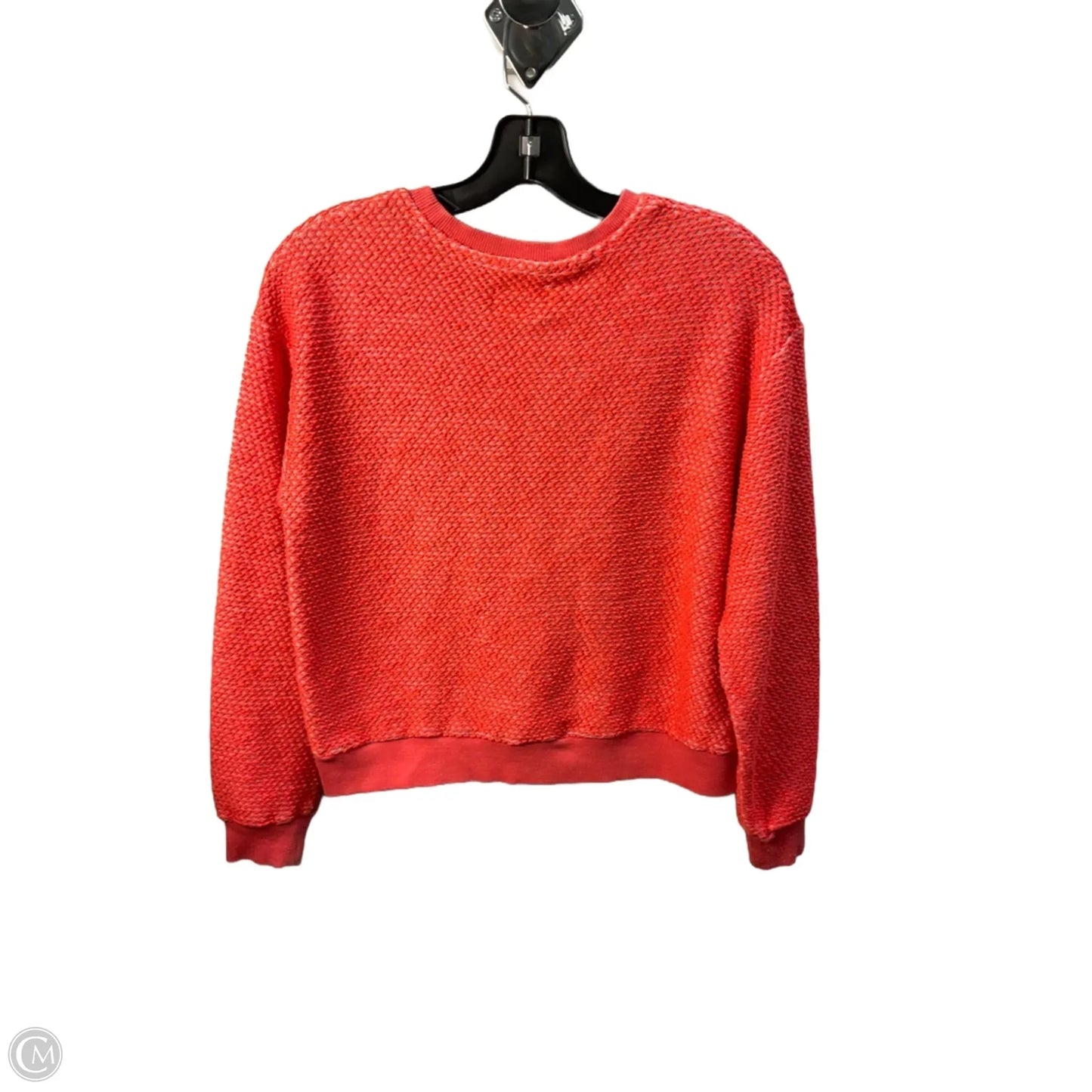 Top Long Sleeve By Marine Layer In Coral, Size: Xs