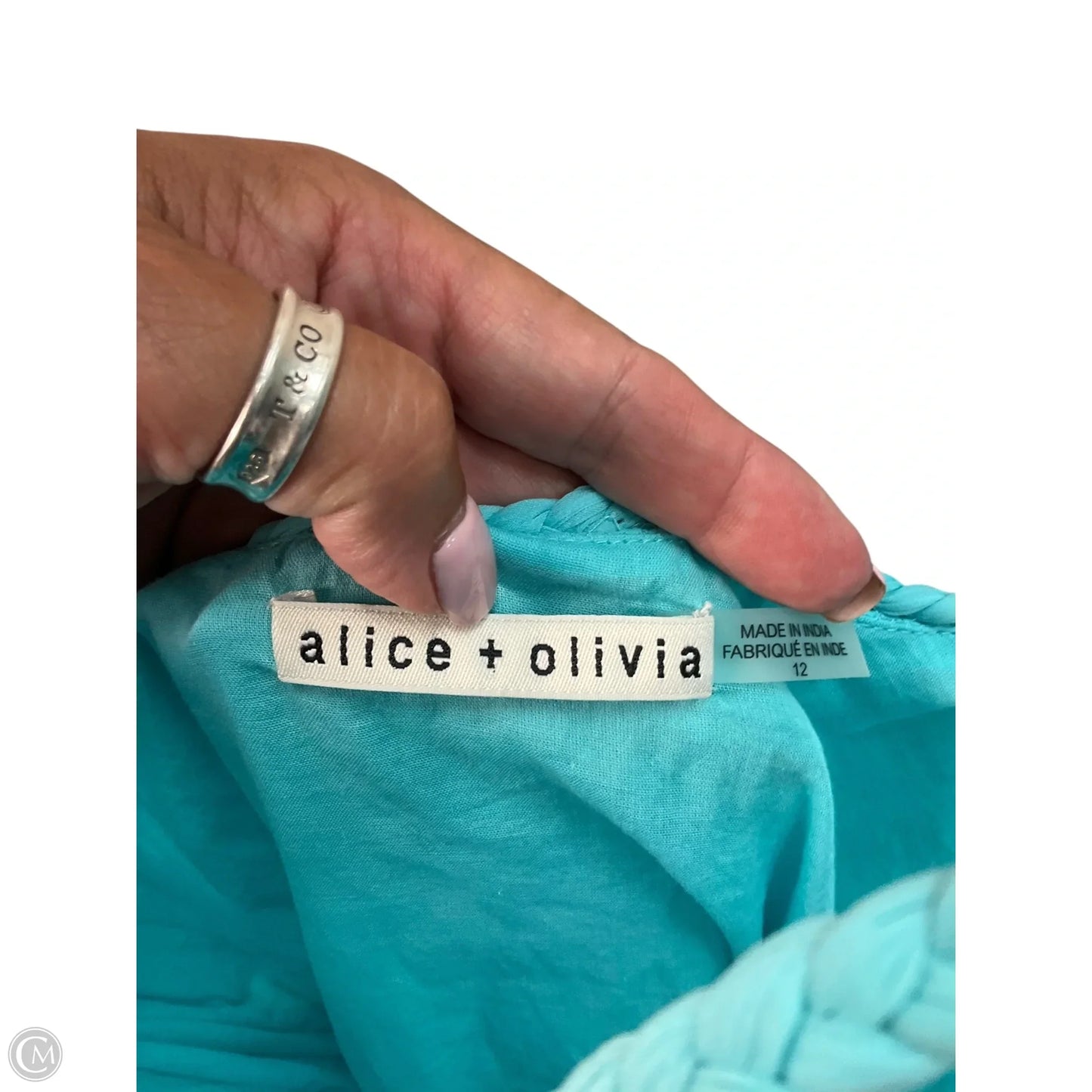 Dress Designer By Alice + Olivia In Animal Print, Size: L