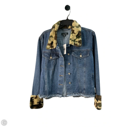 Jacket Denim By Lea & Viola In Blue, Size: M