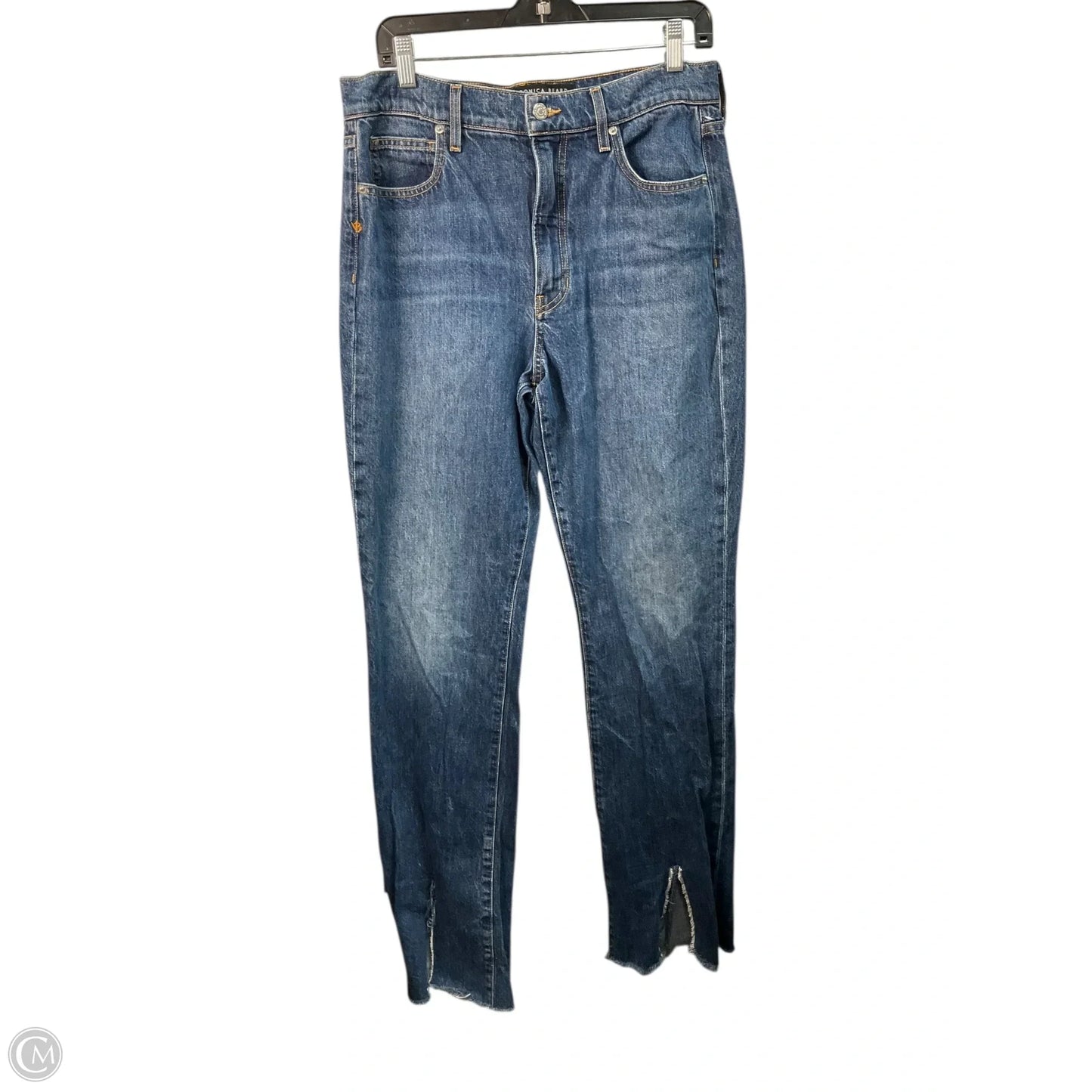 Jeans Wide Leg By Veronica Beard In Blue, Size: 10