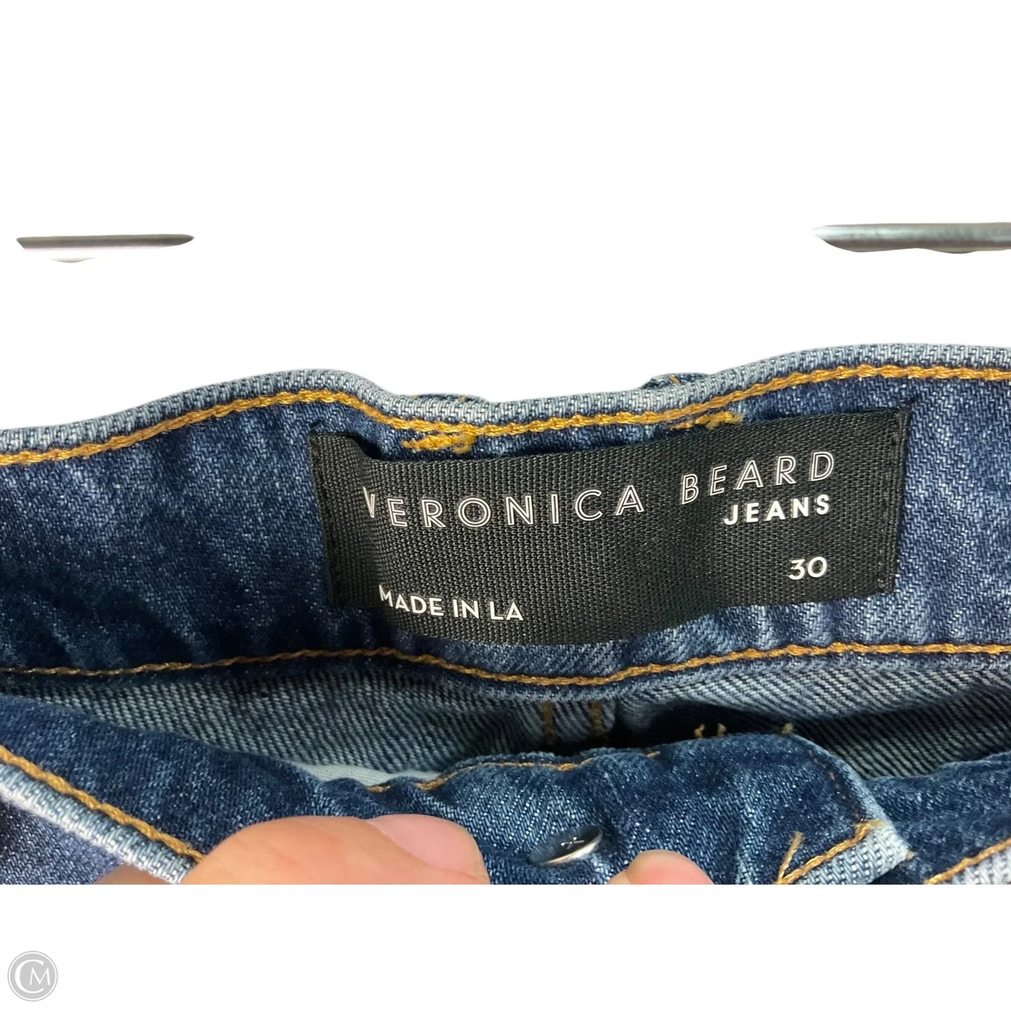 Jeans Wide Leg By Veronica Beard In Blue, Size: 10