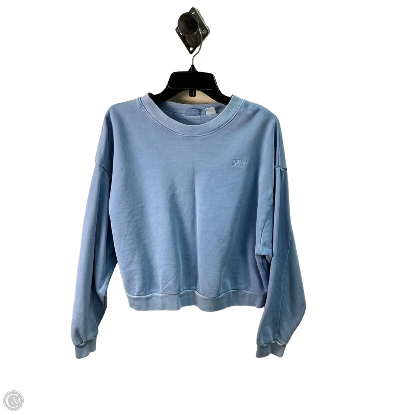 Sweatshirt Crewneck By Levis In Blue, Size: M