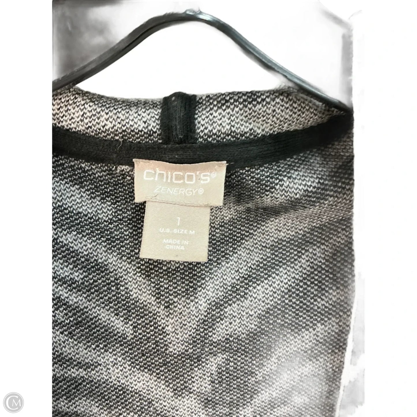 Sweater Cardigan By Chicos In Animal Print, Size: S