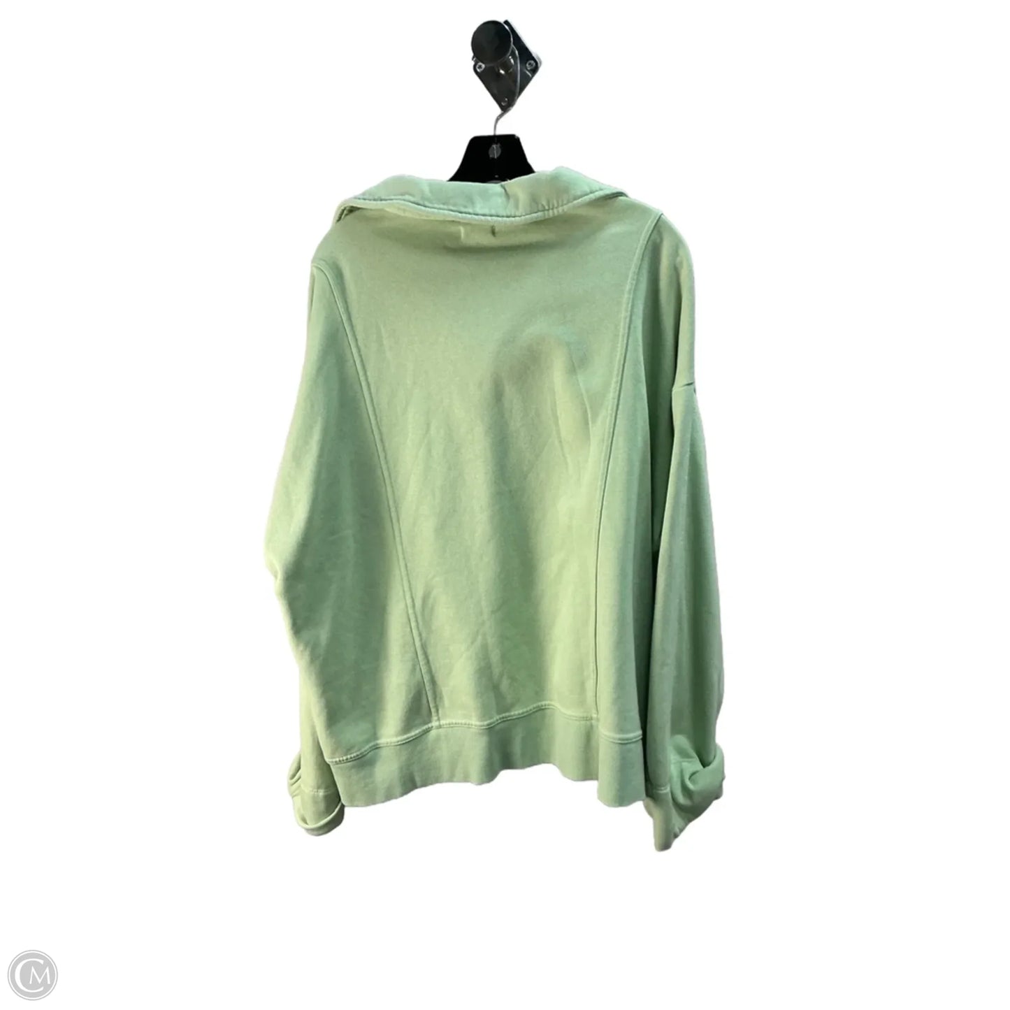 Sweatshirt Collar By Pilcro In Green, Size: 18