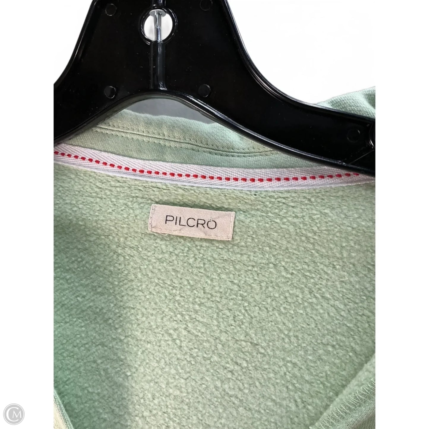 Sweatshirt Collar By Pilcro In Green, Size: 18