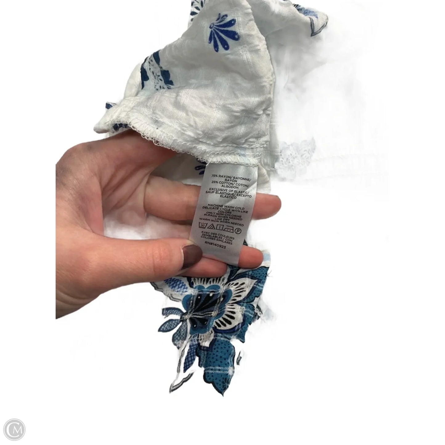 Top Sleeveless By Loft In White, Size: M