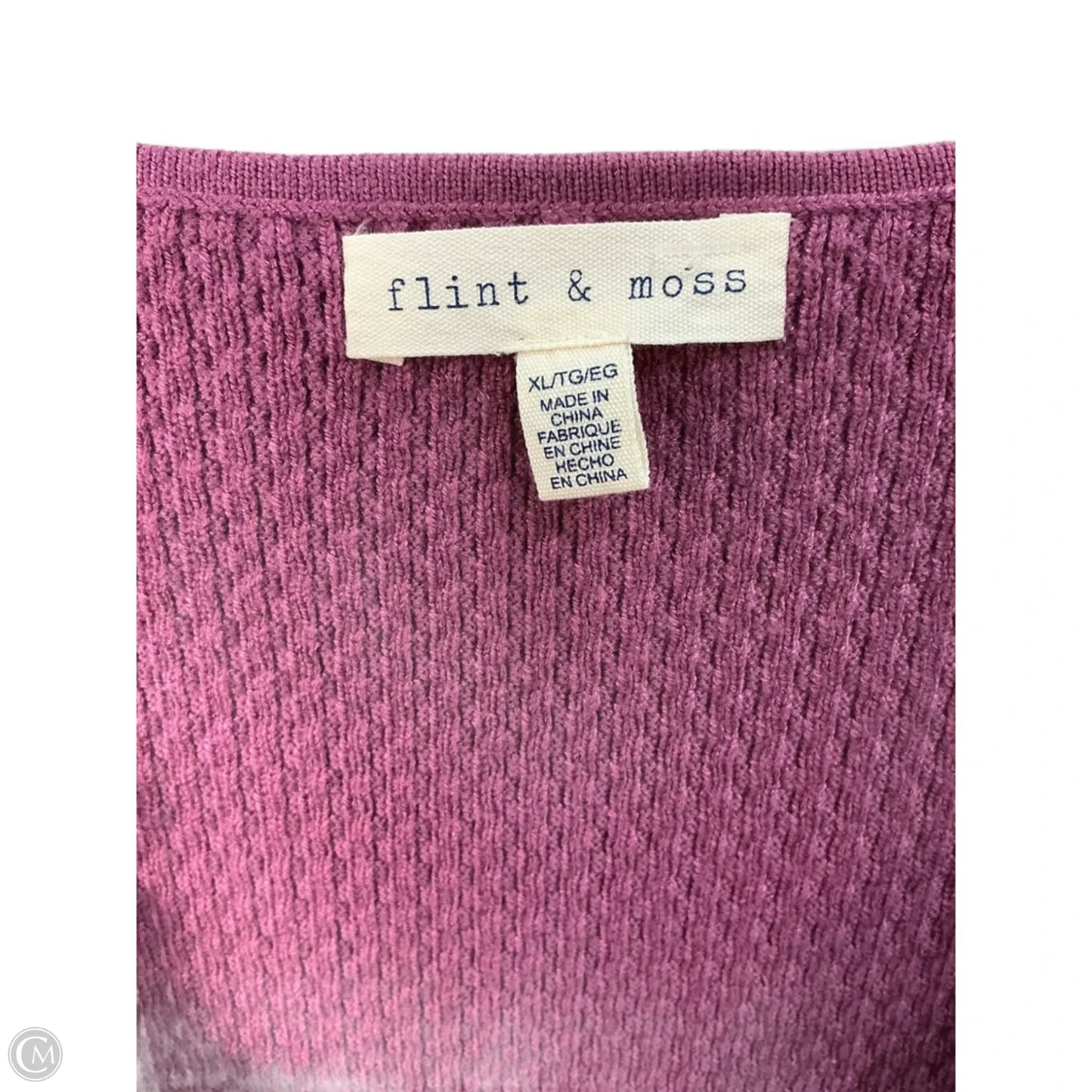 Top Sleeveless By Clothes Mentor In Purple, Size: Xl