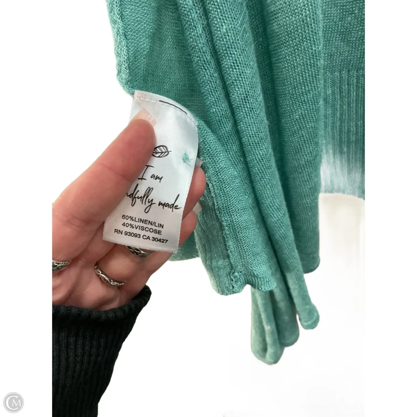 Kimono By Nic + Zoe In Teal, Size: S