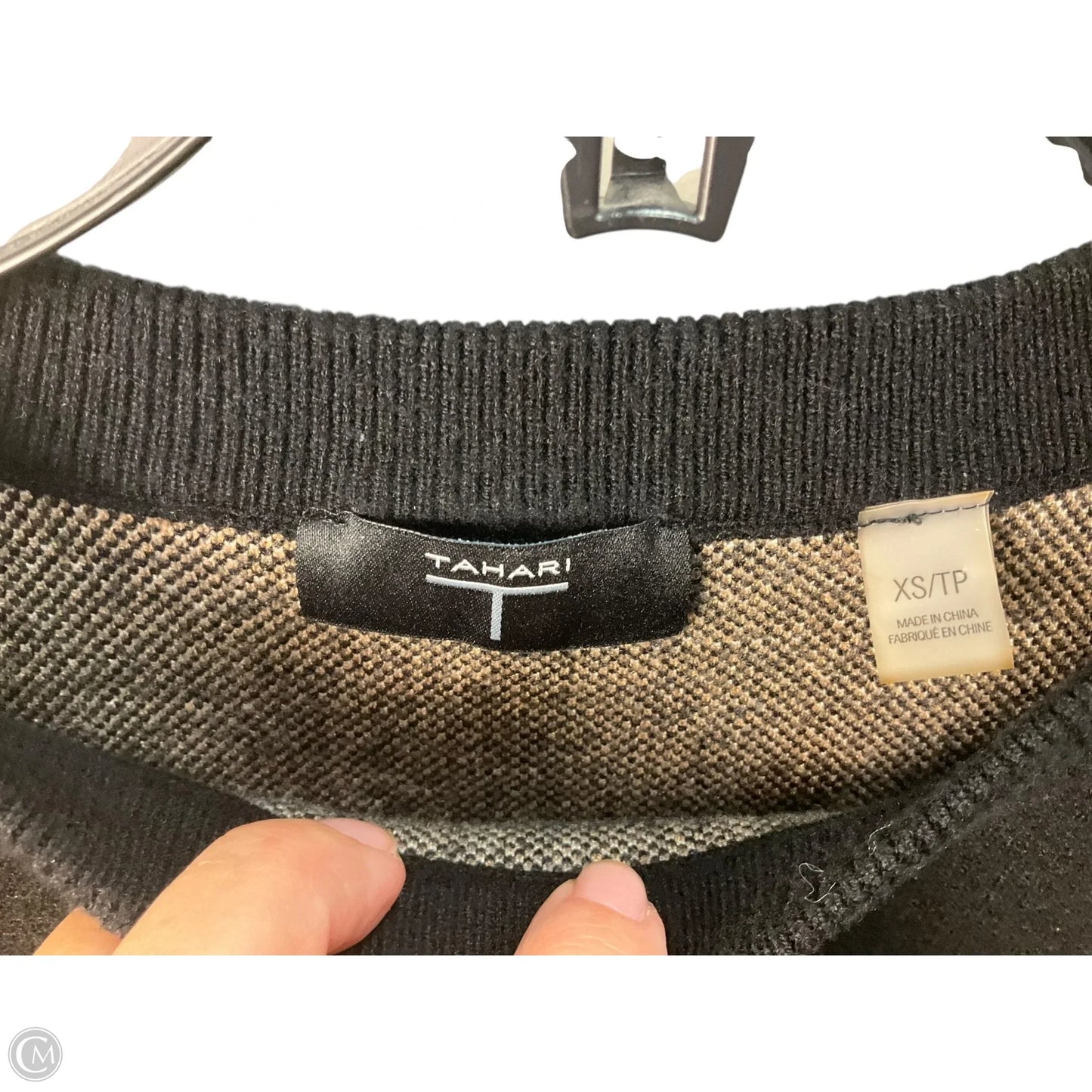 Sweater By Tahari In Black, Size: Xs