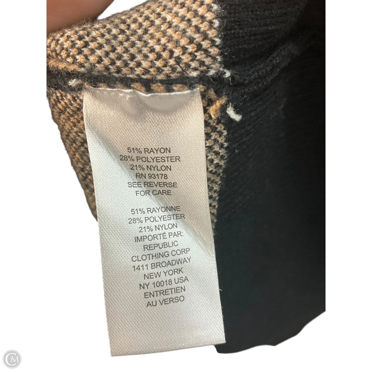 Sweater By Tahari In Black, Size: Xs