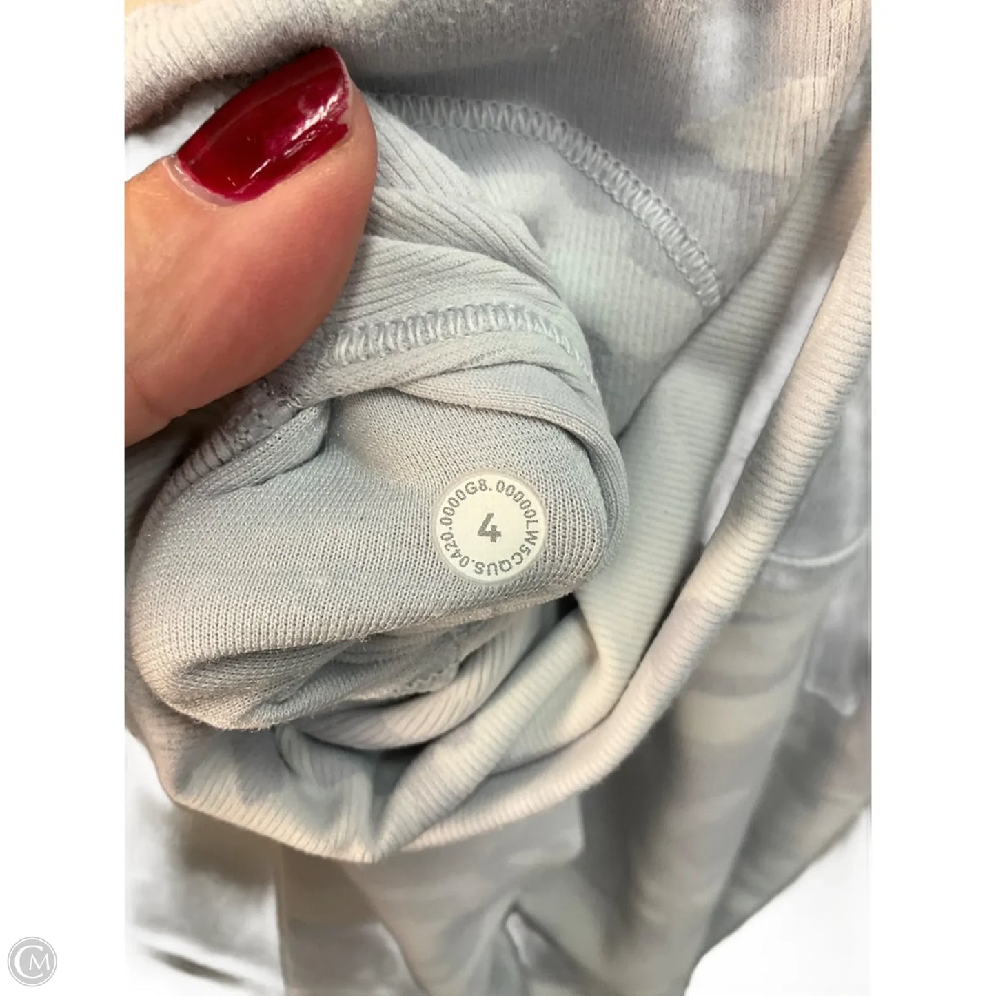 Athletic Leggings By Lululemon In White, Size: Xs