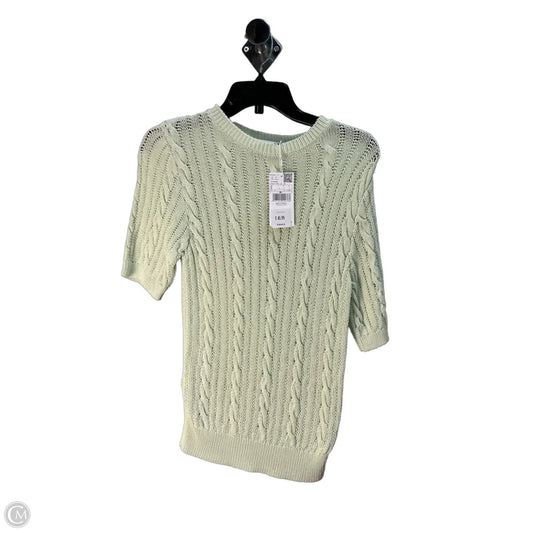 Top Short Sleeve By Mng In Green, Size: S