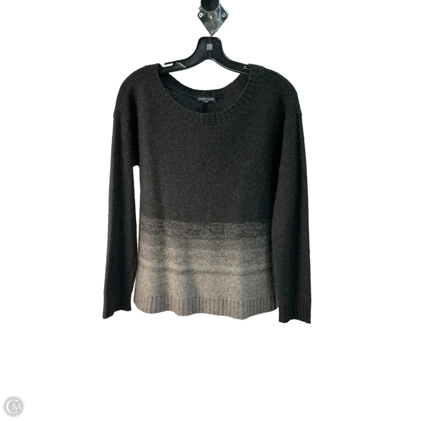 Sweater By Eileen Fisher In Grey, Size: Xs