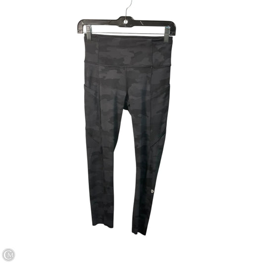 Athletic Leggings By Lululemon In Grey, Size: 2