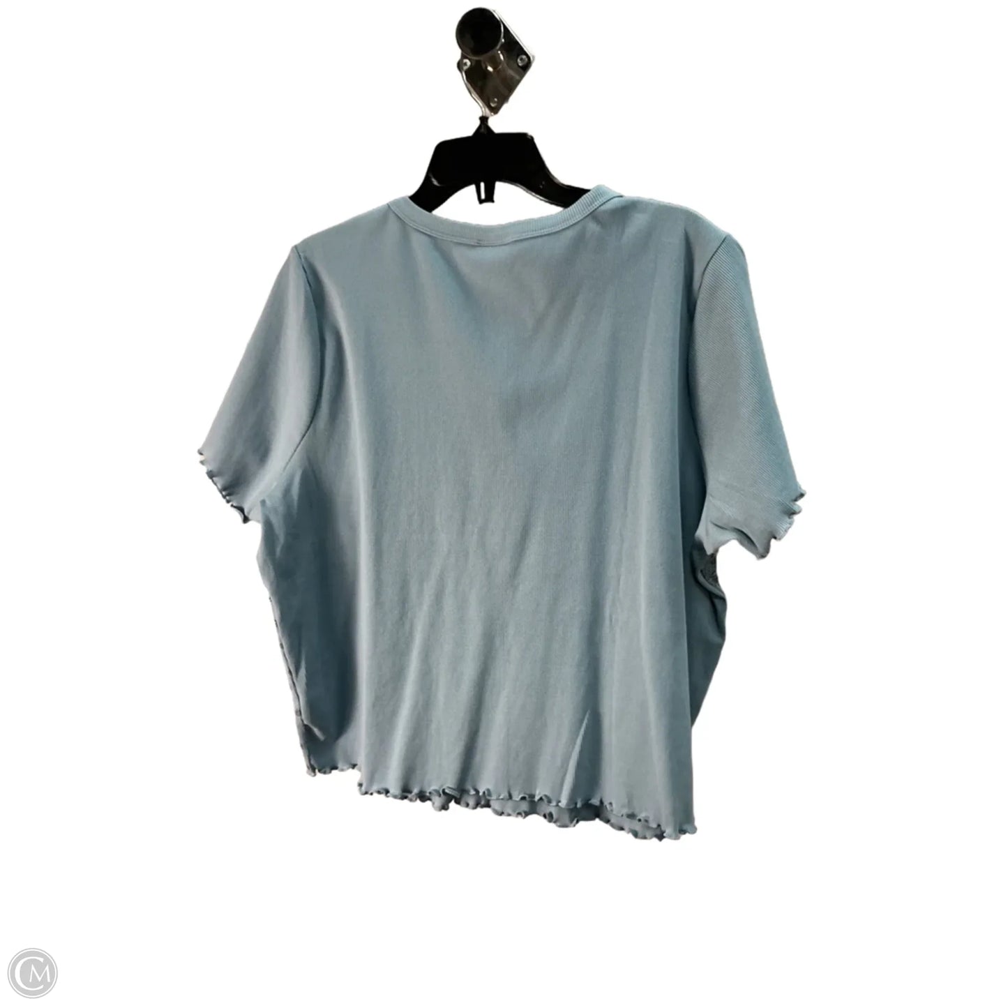 Top Short Sleeve By Torrid In Blue, Size: 22