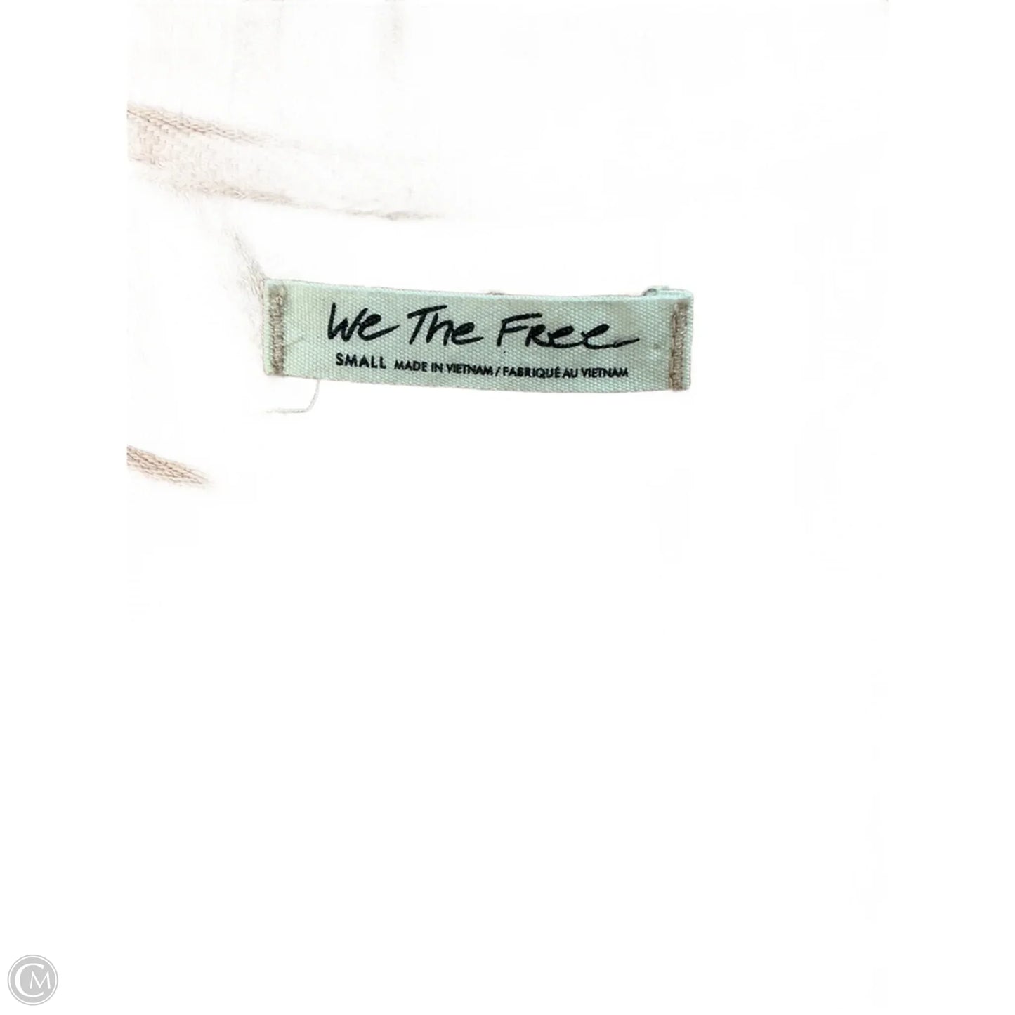 Top Short Sleeve By We The Free In Peach, Size: S
