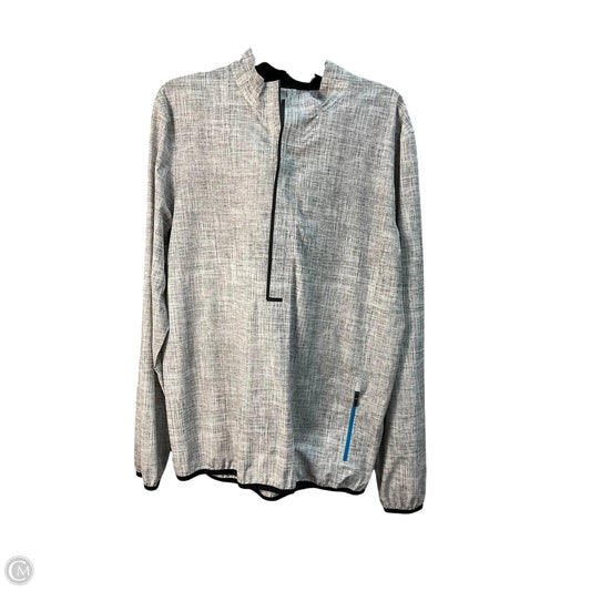 Jacket Windbreaker By Lululemon In Grey, Size: M