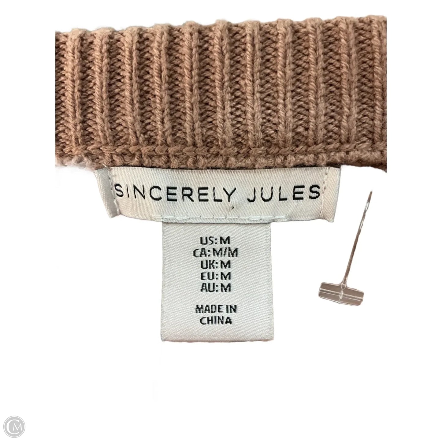 Sweater By Sincerely Jules In Brown, Size: M