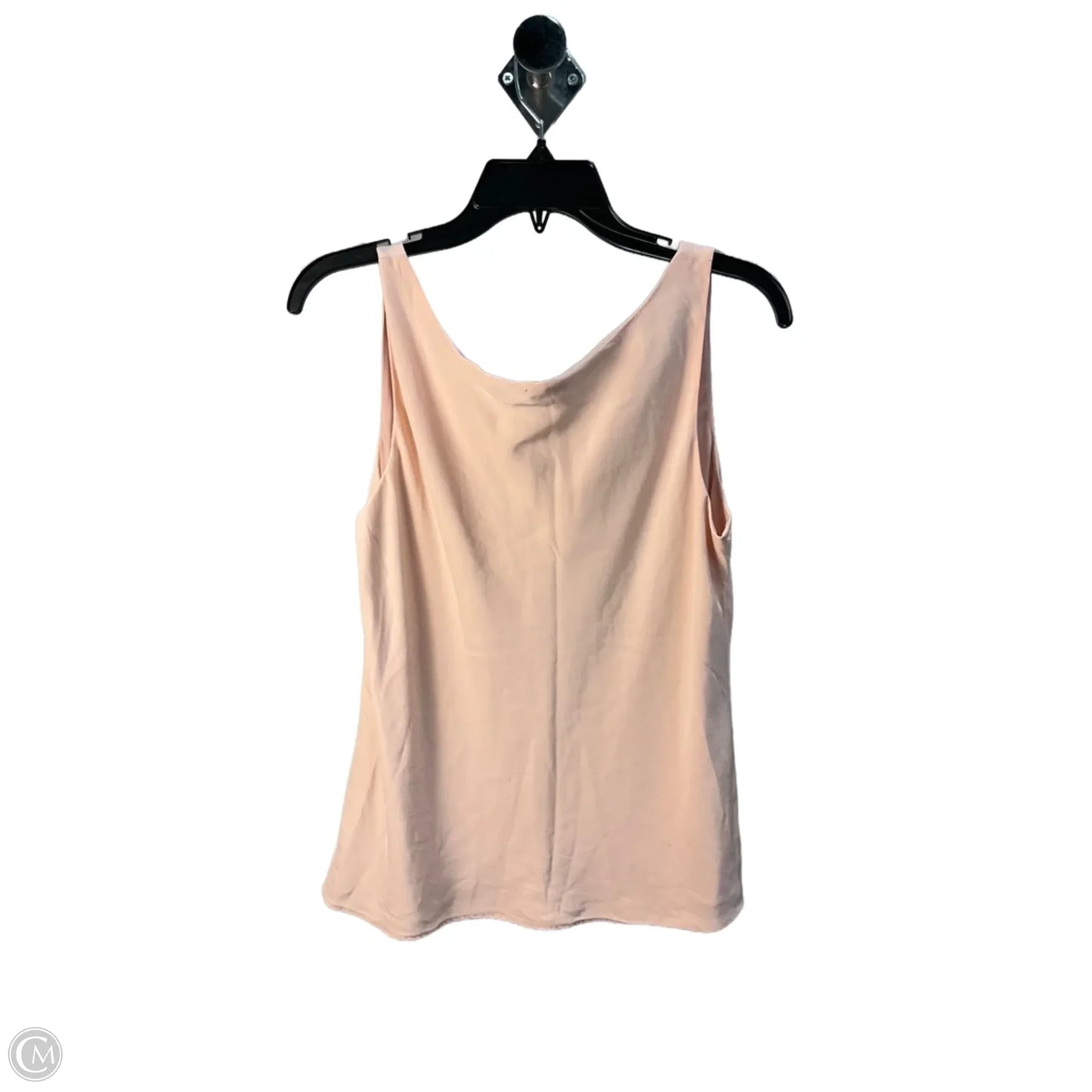 Top Sleeveless Designer By Lafayette 148 In Pink, Size: L