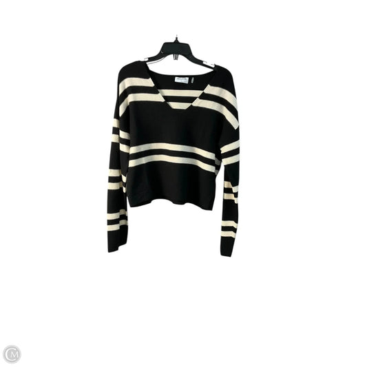 Top Long Sleeve By Lna In Black, Size: S