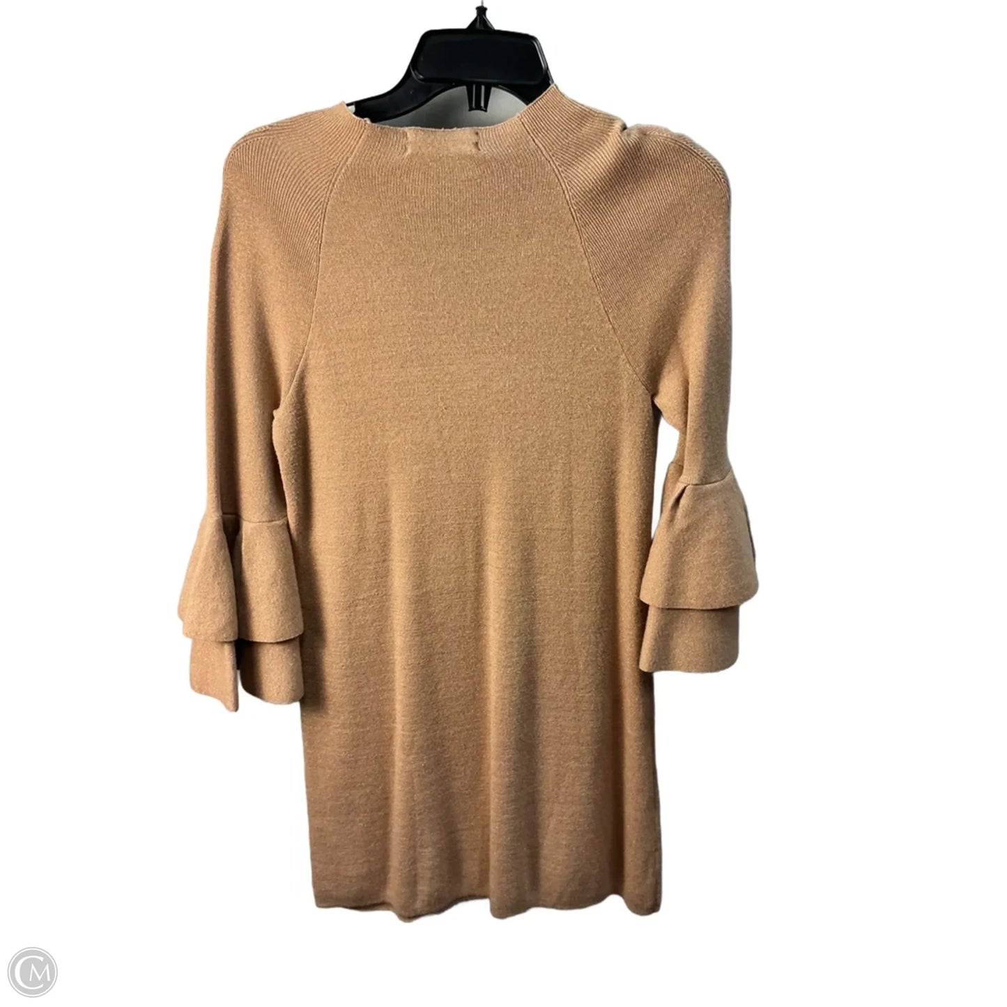 Dress Sweater By Anthropologie In Tan, Size: Xs
