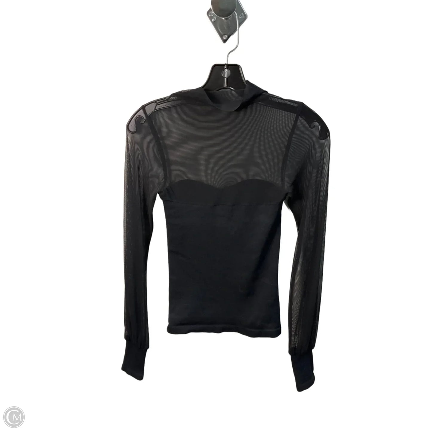 Top Long Sleeve By Free People In Black, Size: Xs