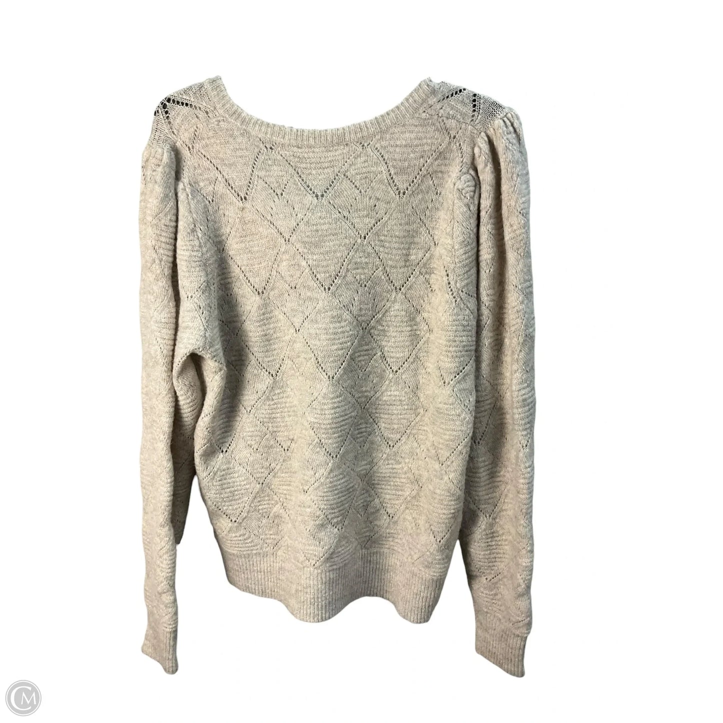 Sweater By Astr In Tan, Size: L