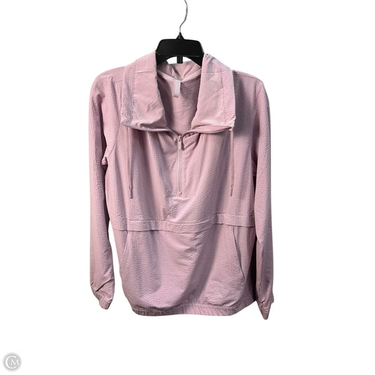 Athletic Jacket By Lululemon In Purple, Size: Xl