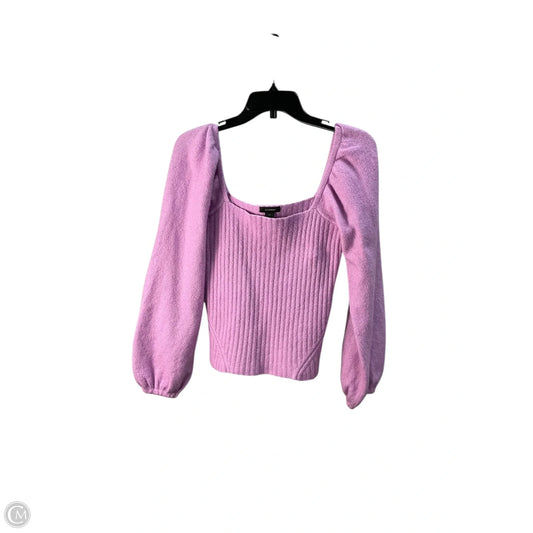 Top Long Sleeve By Halogen In Purple, Size: Xs