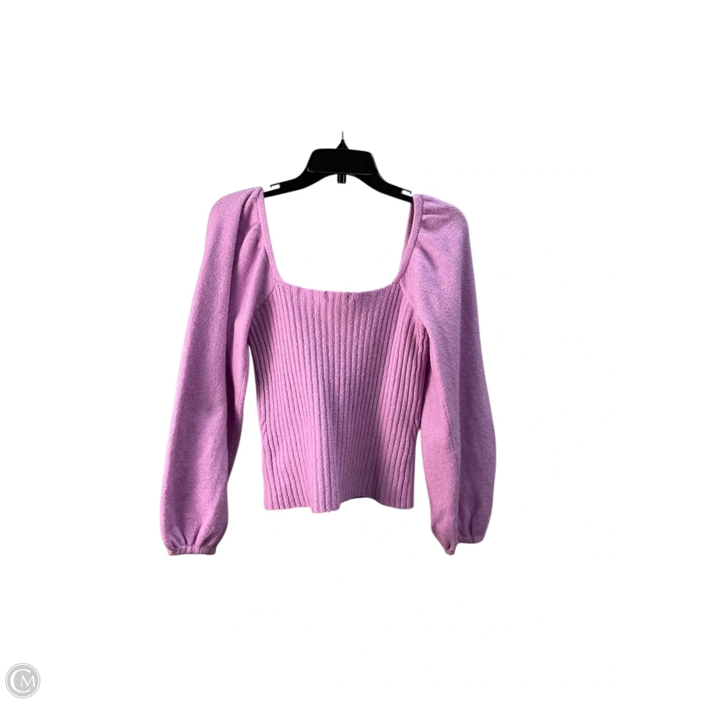 Top Long Sleeve By Halogen In Purple, Size: Xs