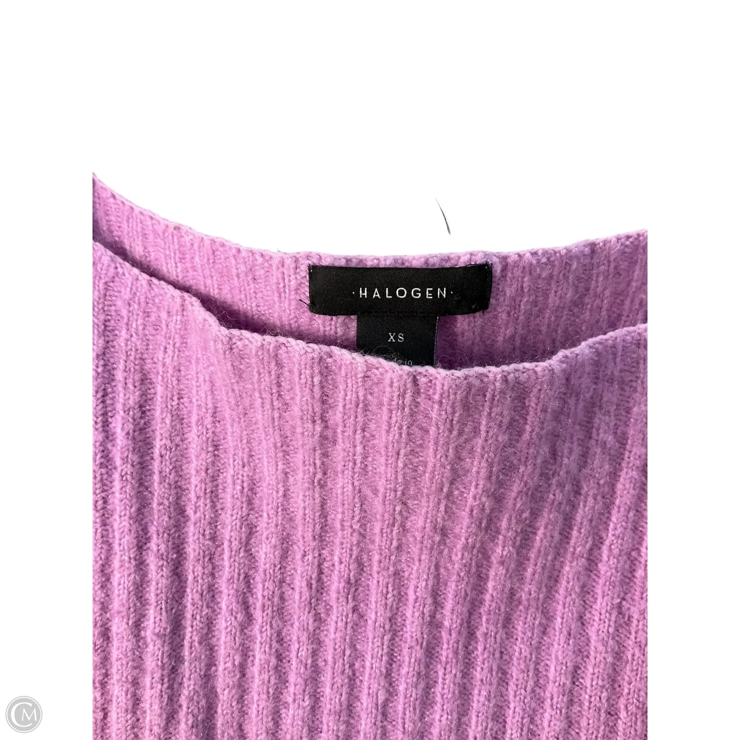 Top Long Sleeve By Halogen In Purple, Size: Xs