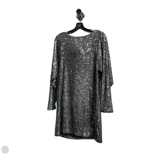Dress Casual Midi By Steve Madden In Silver, Size: M