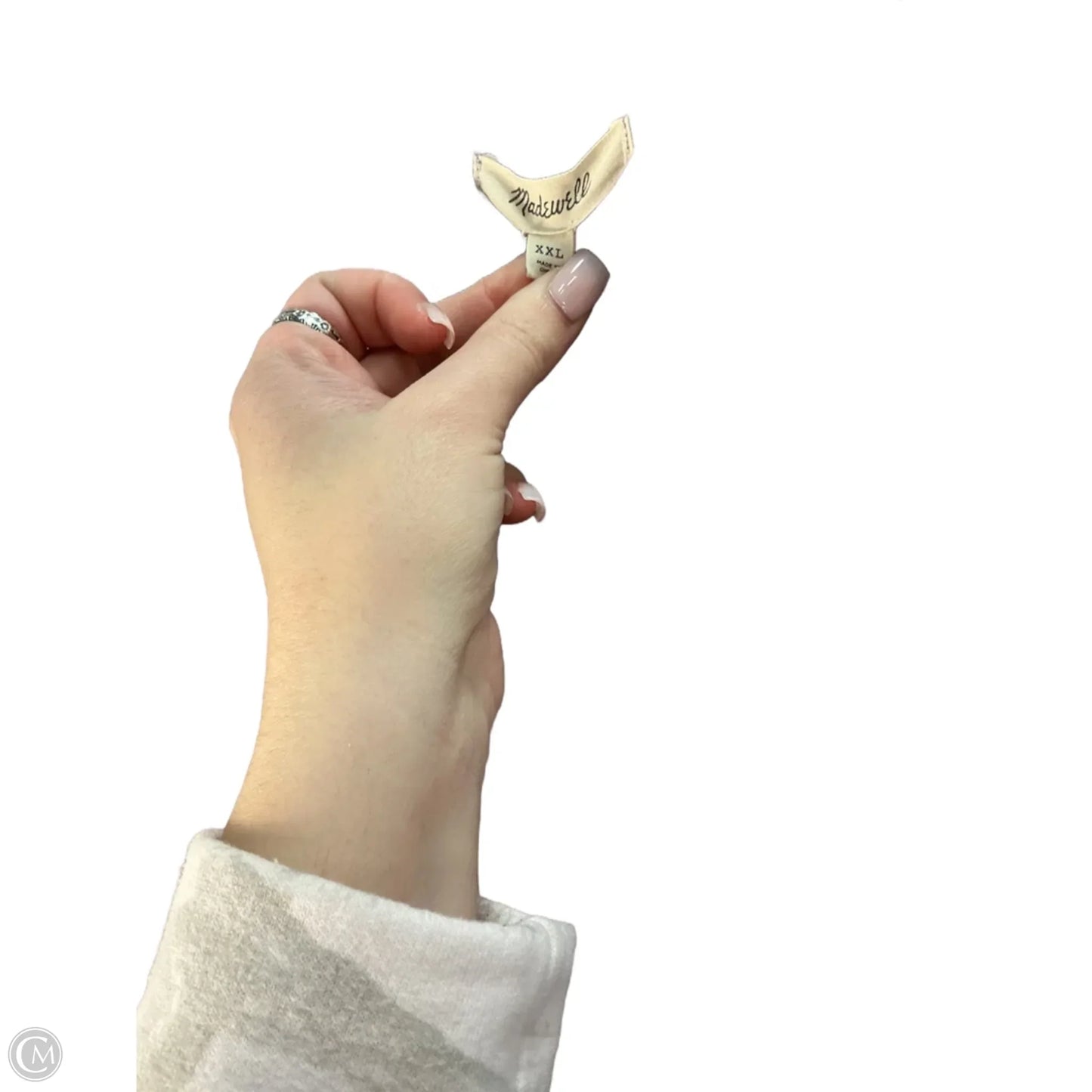 Sweatshirt Collar By Madewell In Purple, Size: 18