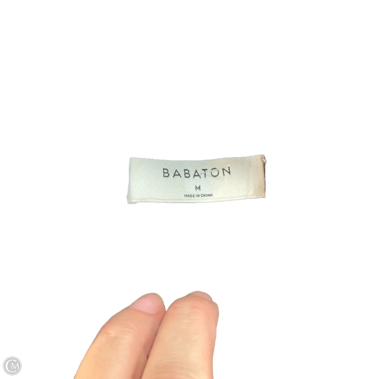 Top Long Sleeve By Babaton In Grey, Size: M