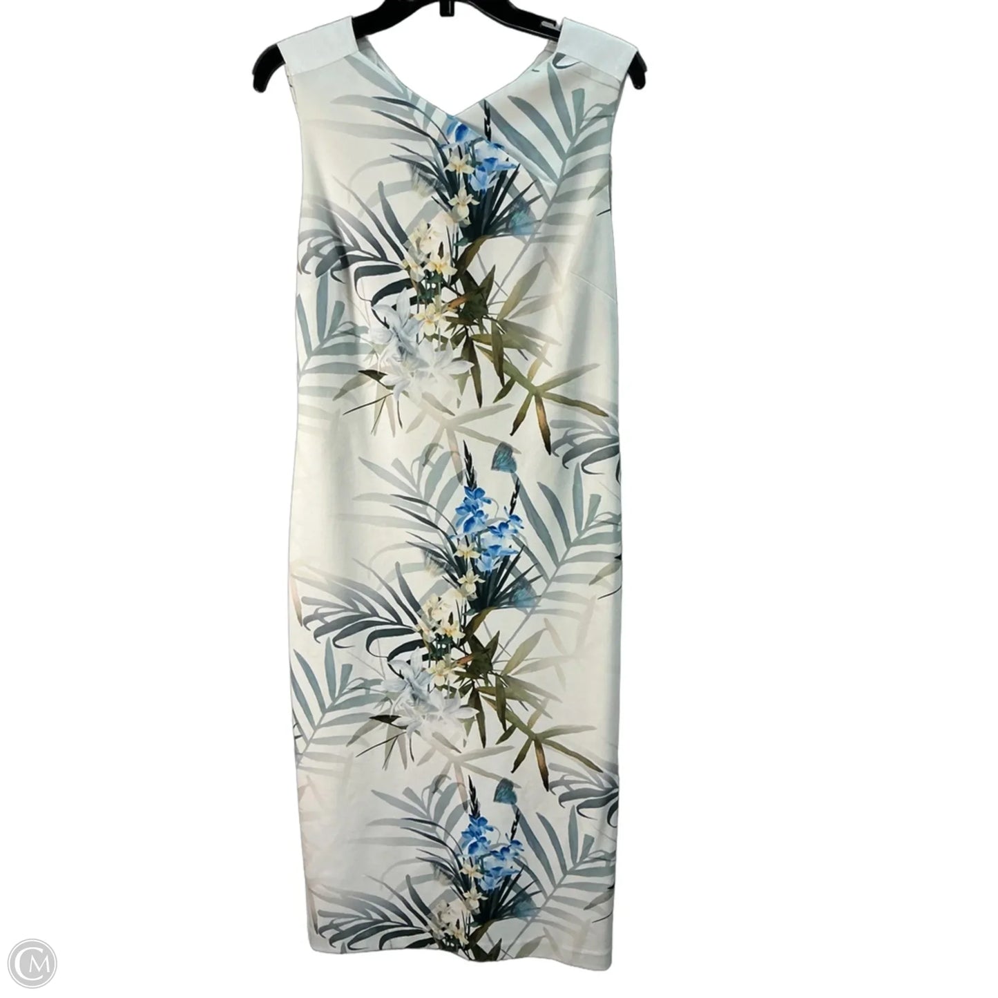 Dress Casual Maxi By Ted Baker In Cream, Size: L