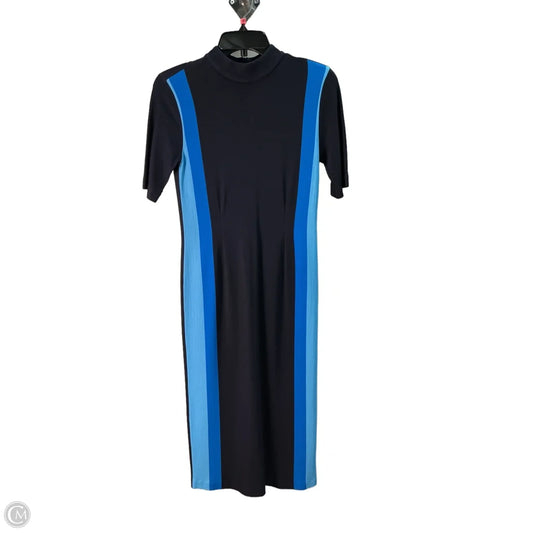 Dress Casual Maxi By Hugo Boss In Blue, Size: Xs