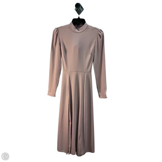 Dress Casual Maxi By Babaton In Pink, Size: Xxs