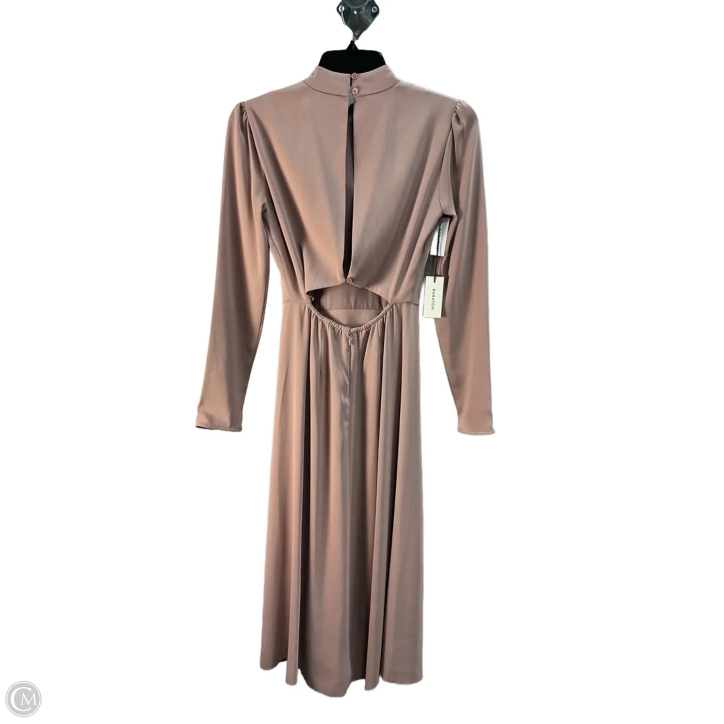 Dress Casual Maxi By Babaton In Pink, Size: Xxs