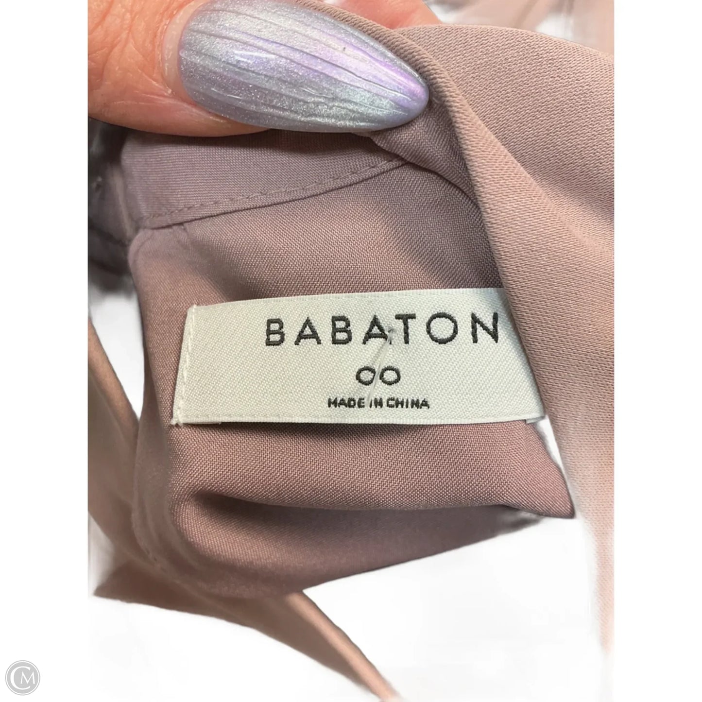 Dress Casual Maxi By Babaton In Pink, Size: Xxs