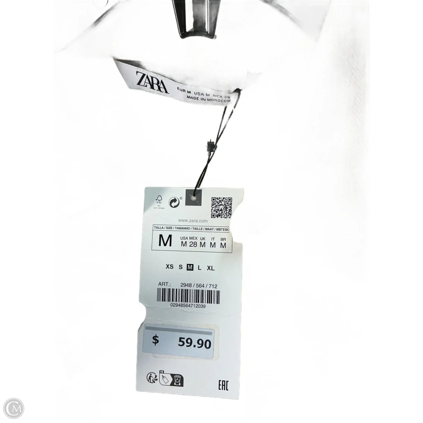 ROMPER Casual Short By Zara In Tan, Size: M