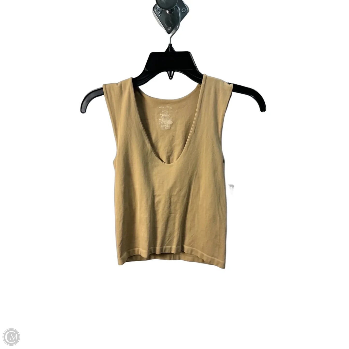 Top Sleeveless By Free People In Tan, Size: Xs