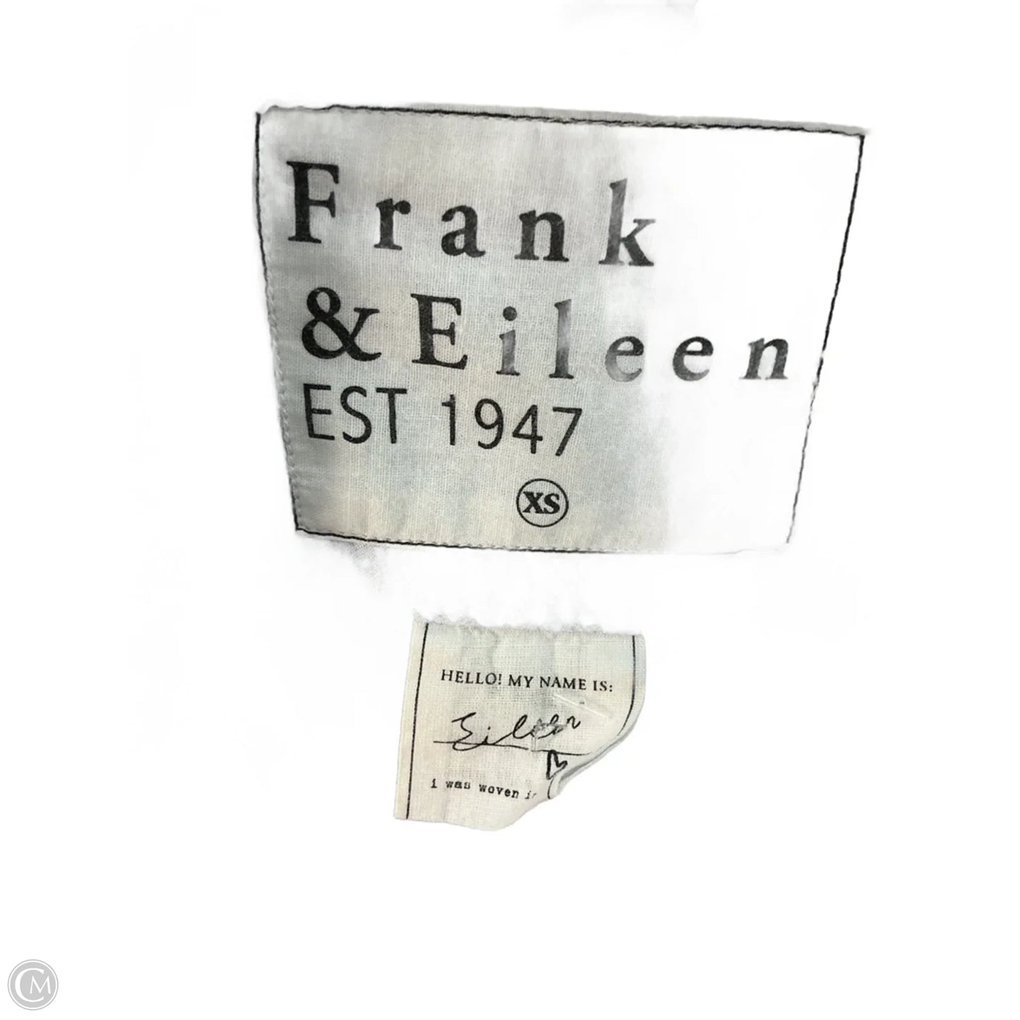 Top Long Sleeve By Frank And Eileen In Blue, Size: Xs