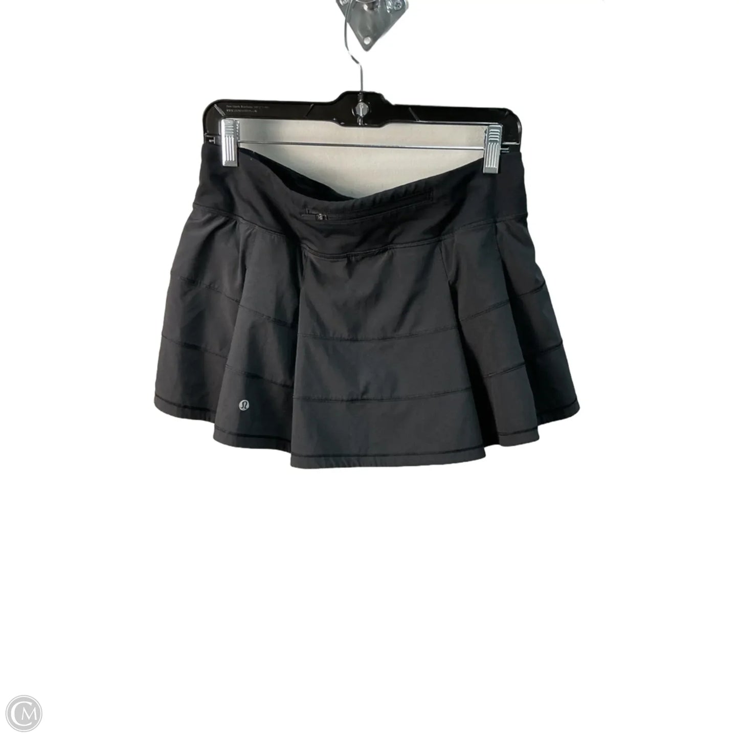 Athletic Skirt By Lululemon In Black, Size: 8