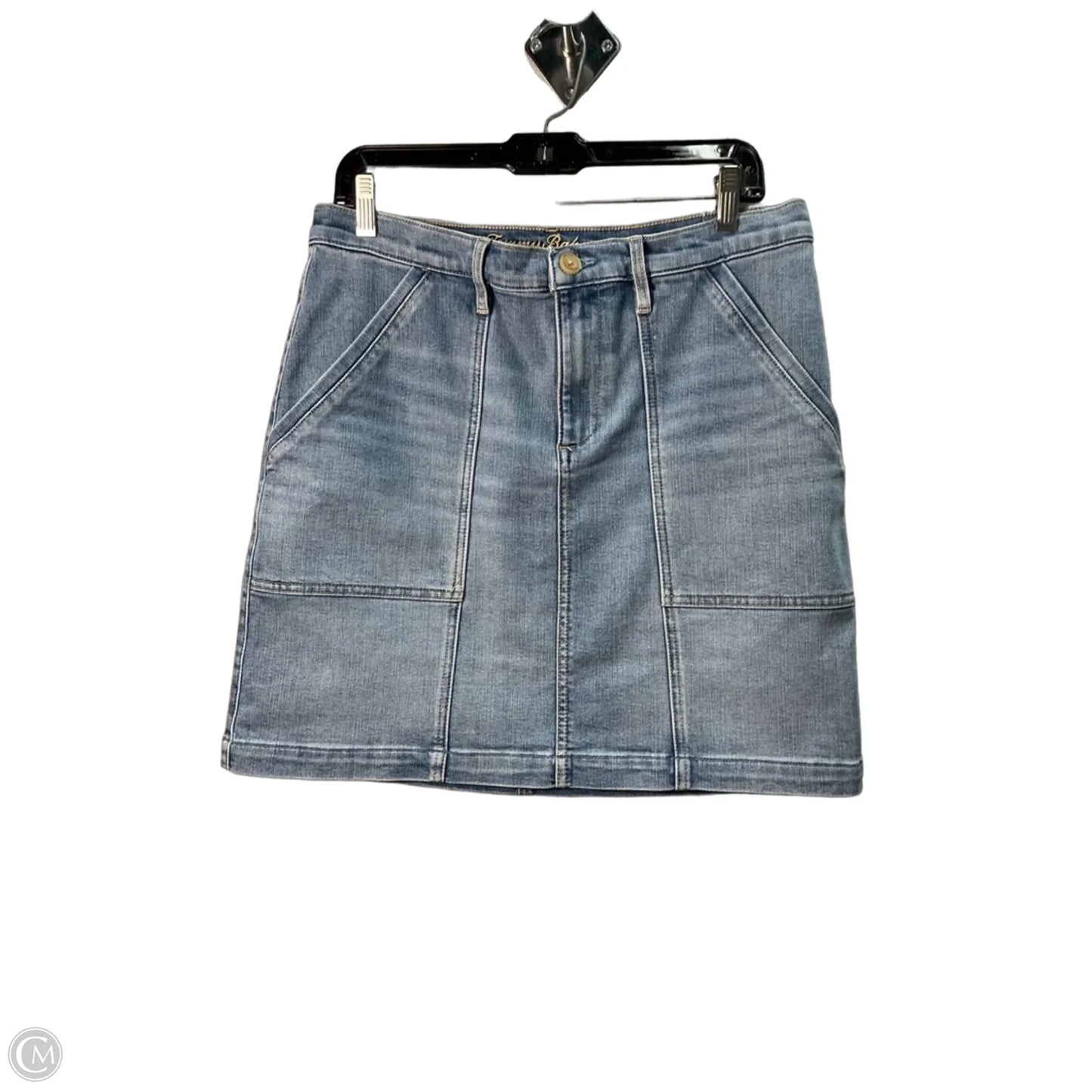 Skirt Mini & Short By Tommy Bahama In Blue Denim, Size: 8
