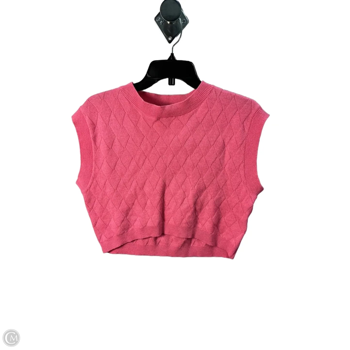 Top Sleeveless By Clothes Mentor In Pink, Size: M