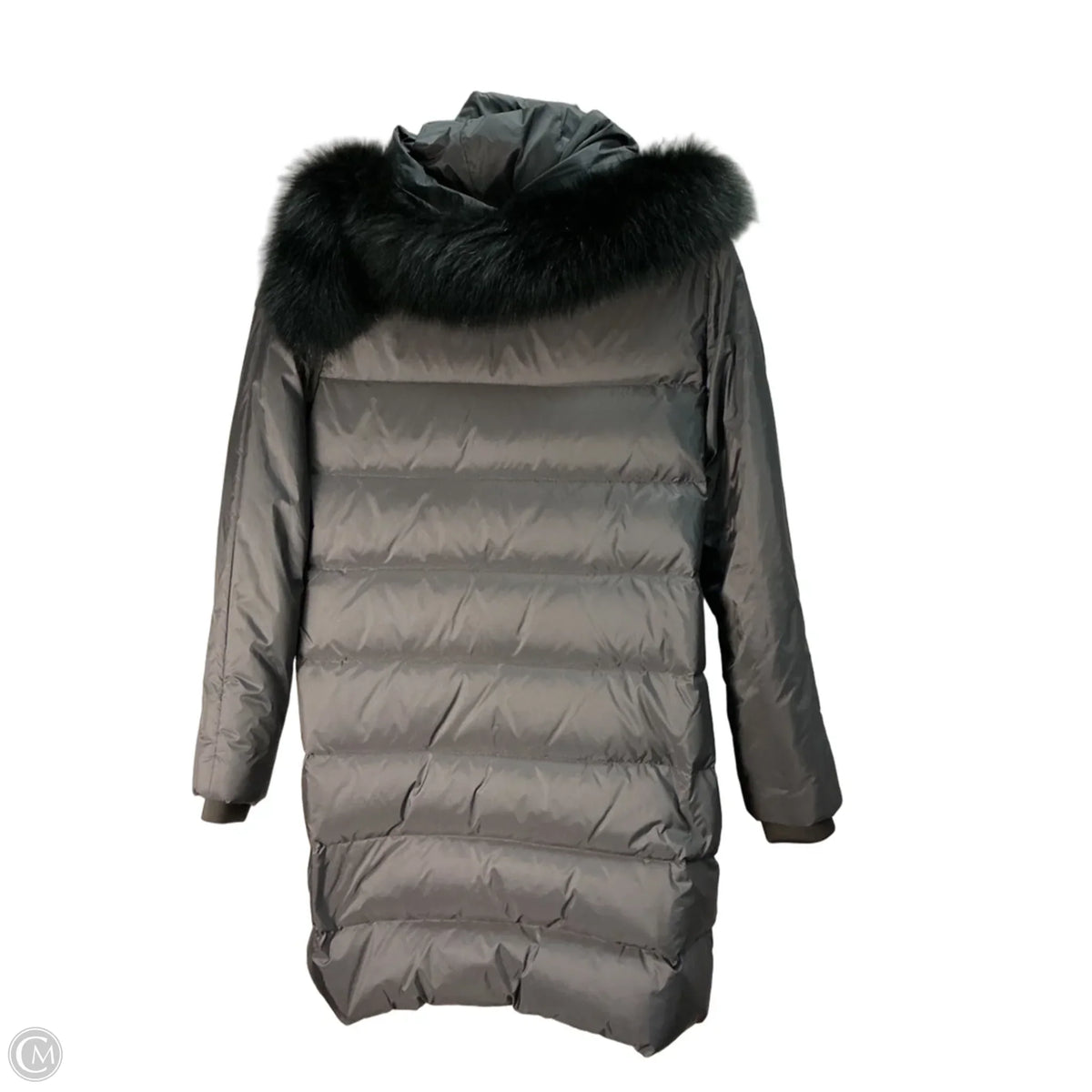 Coat Designer By Zac Posen In Grey, Size: Xs