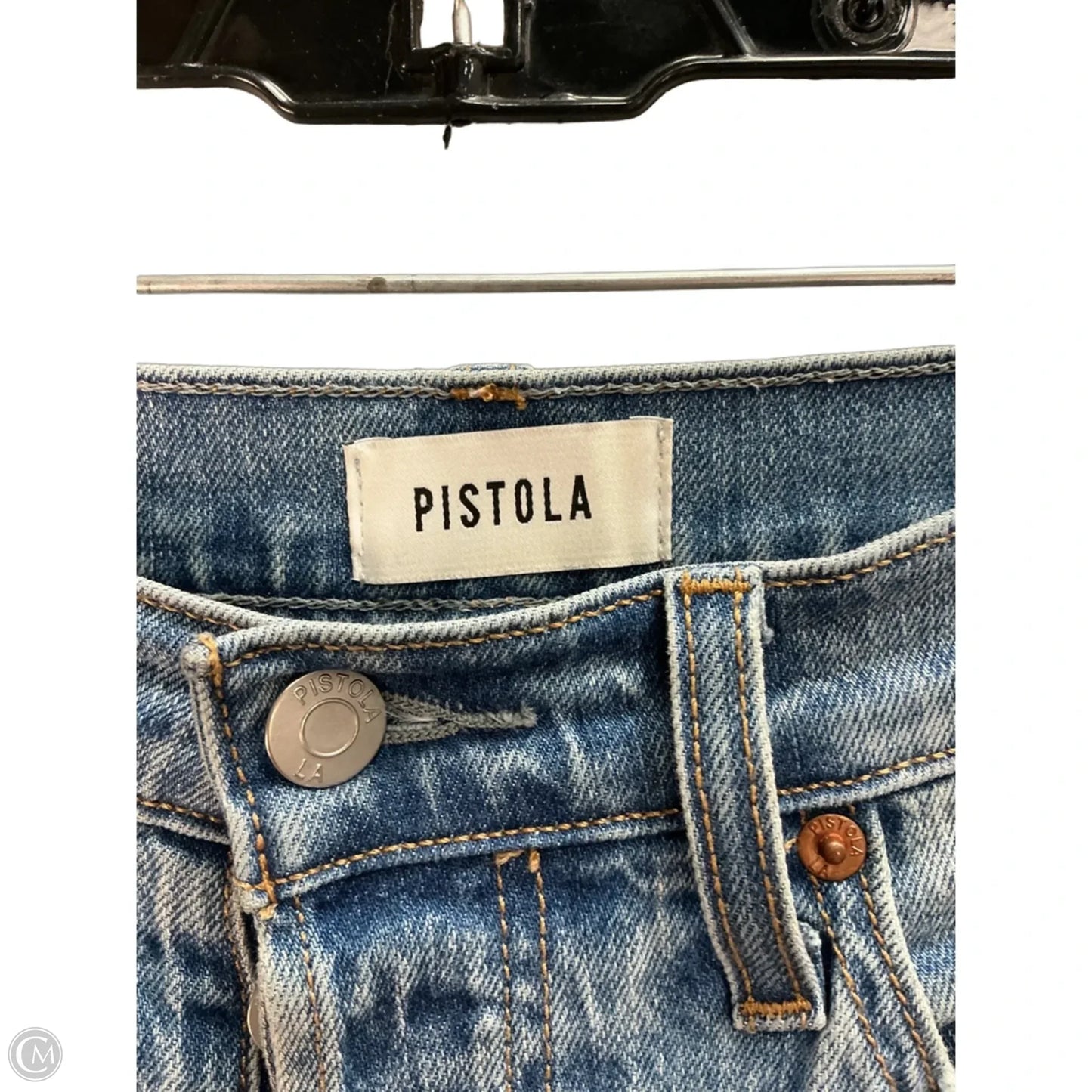 Jeans Skinny By Pistola In Blue Denim, Size: 4
