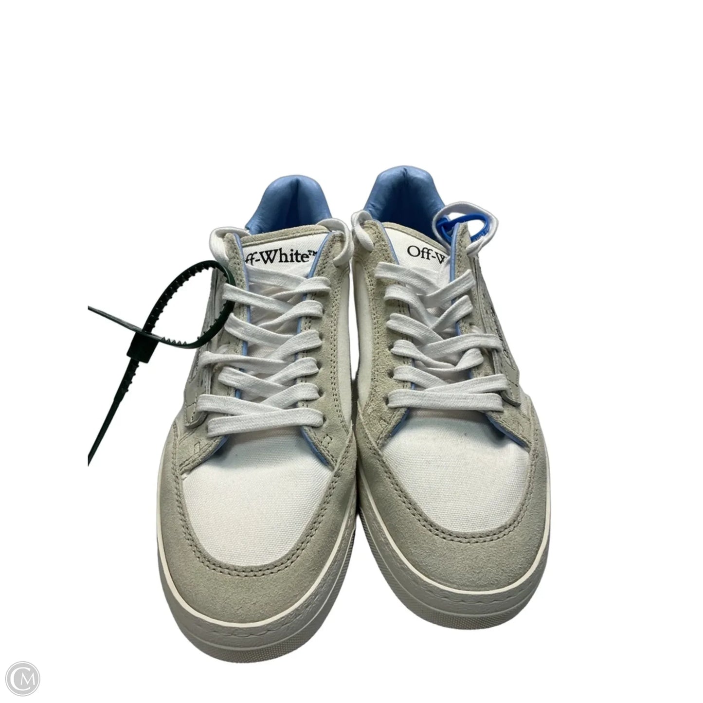 Shoes Luxury Designer By Off-white In White, Size: 9.5