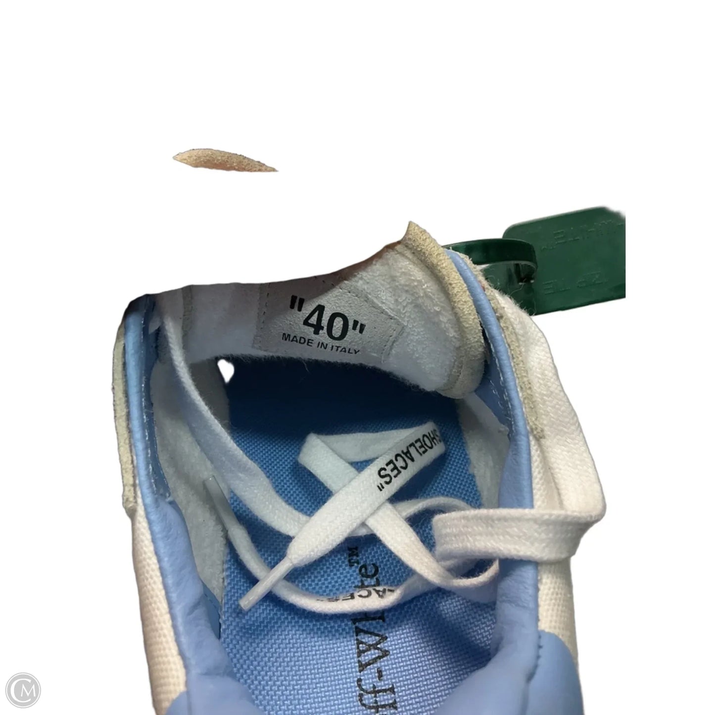 Shoes Luxury Designer By Off-white In White, Size: 9.5