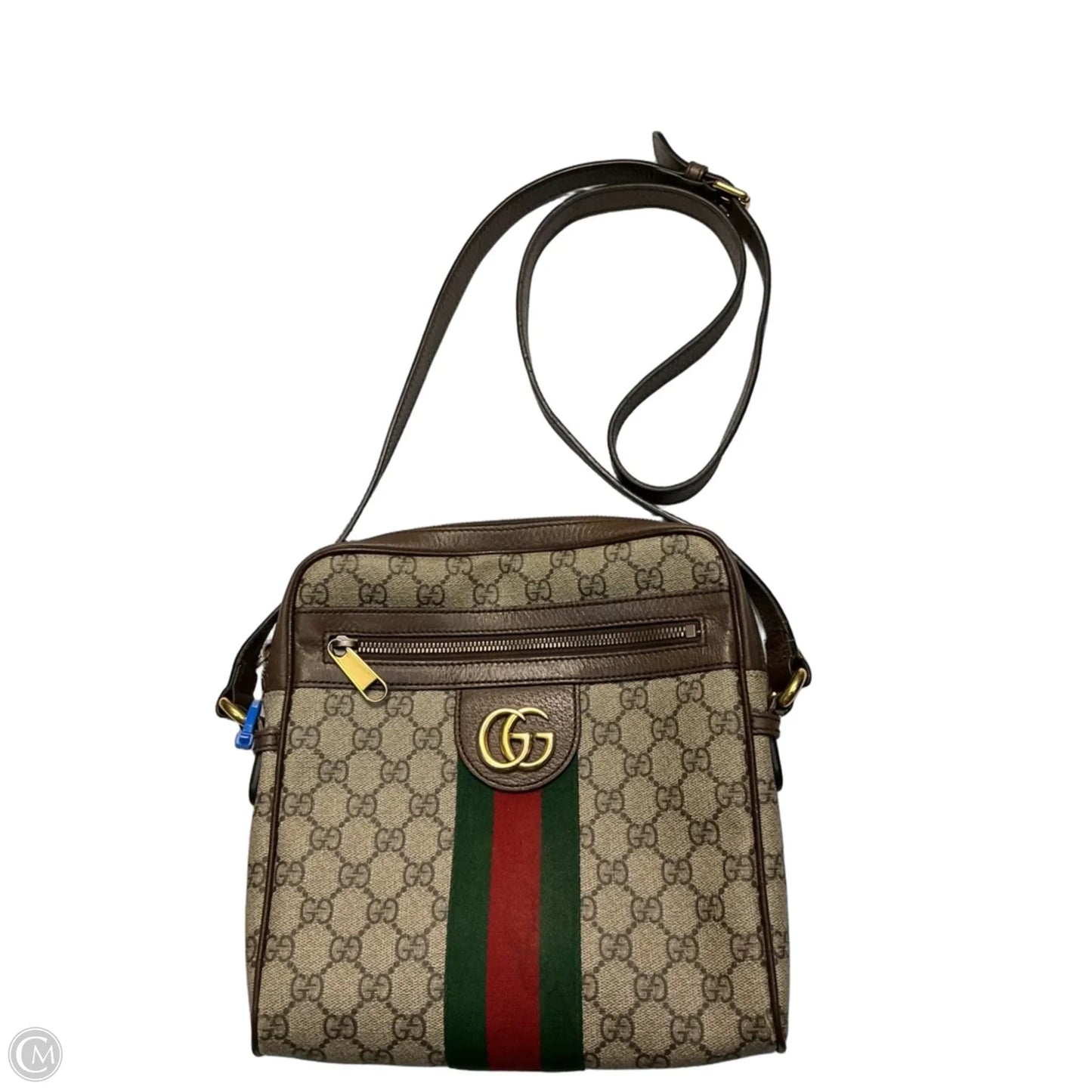Crossbody Luxury Designer By Gucci, Size: Medium